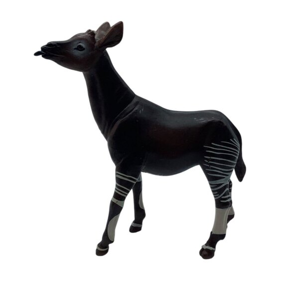 Vtg 1999 Safari Ltd. Okapi Model Figurine Collectible 5" Africa Animal African - Picture 3 of 6